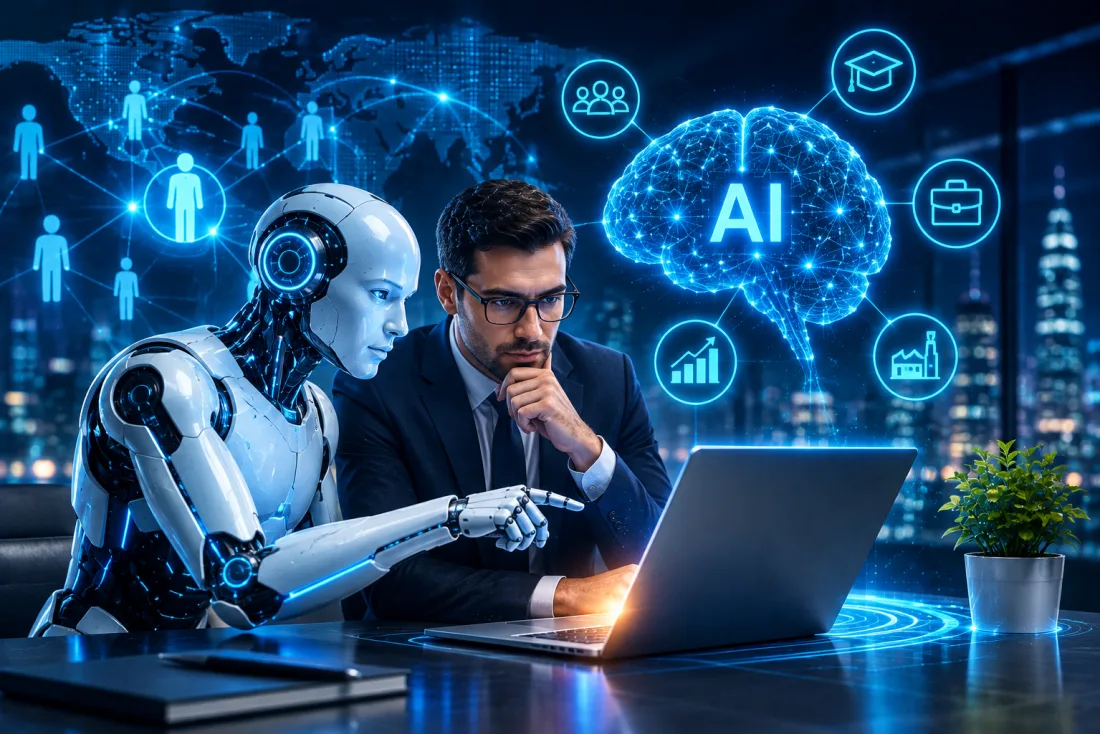 Read more about the article AI Adoption and Workforce Transformation